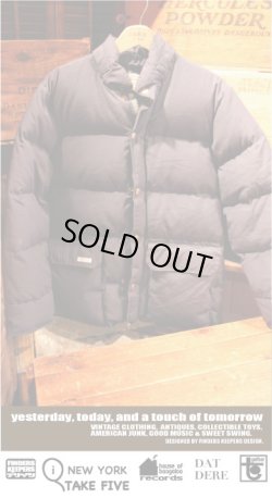 画像1: WILDERNESS EXPERIENCE VINTAGE  DOWN JACKET NAVY/NAVY