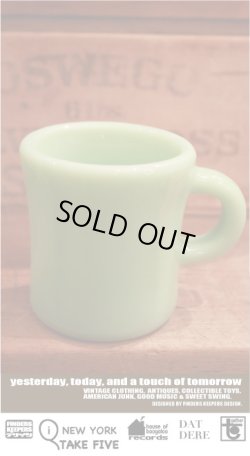 画像1: FIRE KING 1940'S JADE-ITE RESTAURANT WARE EXTRA HEAVY MUG
