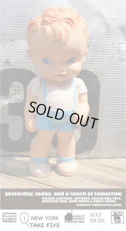 画像1: SUN RUBBER 1950'S BOY SQUEEKY DOLL