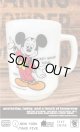FIRE KING 1980'S MICKEY MOUSE "TODAY" MUG