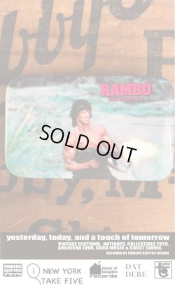 画像1: RAMBO 1985 "C" BUTTON BADGE 