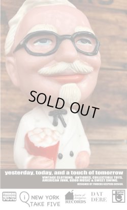 画像1: COLONEL SANDERS 1960'S BOBBIN HEAD DOLL
