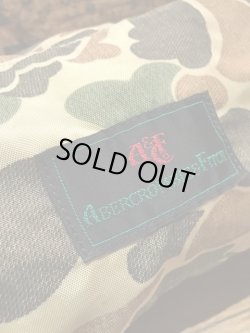 画像2: ABERCROMBIE & FITCH 1980'S CAMO FANNY PACK