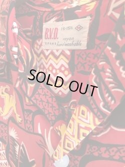 画像7: BVD 1950'S HAWAIIANN SHIRTS