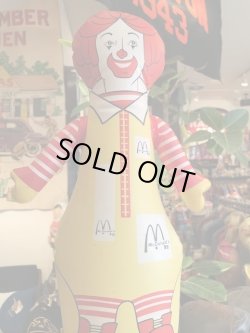 画像1: McDONALD'S "RONALD McDONALD" 1990's INFLATABLE BOP'EM DOLL
