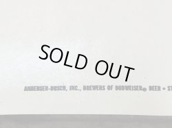 画像4: BUDWEISER 1970'S BUDMAN "KING" D.STOCK POSTER