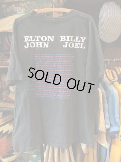 画像2: ELTON JHON BILLY JOEL 1998'S US TOUR T-SHIRTS