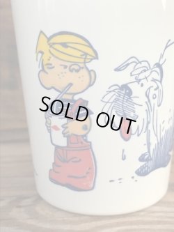 画像2: DENNIS THE MENNACE "DAIRY QUEEN" D.STOCK PLASTIC CUP