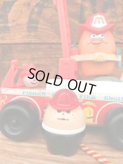 画像11: FISHER PRICE 1968'S FIRE TRUCK PULL TOY