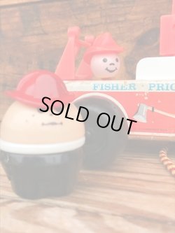 画像9: FISHER PRICE 1968'S FIRE TRUCK PULL TOY