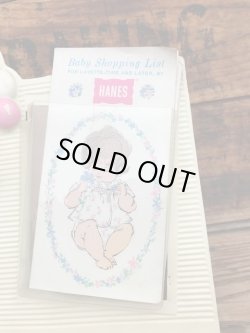 画像3: HANES BABYWEAR 1960'S "LEAFLET" STORE DISPLAY