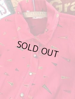 画像3: UNIVERSITY PENNANTS 1950'S KIDS SHIRTS