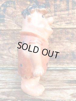 画像4: THE FLINTSTONES "FRED" 1967'S SQUEEZE TOY