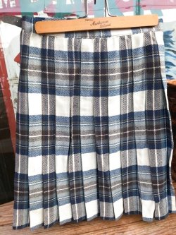 画像3: TARTAN CHECK "MADE IN UK" WOOL SKIRT