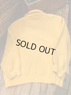 画像6: PENNEY'S 1960'S "HALF ZIP" SWEAT SHIRT