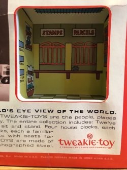 画像10: TWEAKIES 1969'S "POST OFFICE" TOWN BLOCK PLAYSET