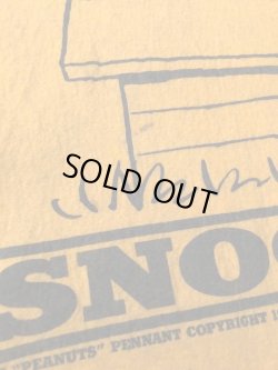 画像5: SNOOPY VINTAGE "RED BARON" FELT BANNER