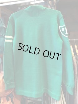 画像2: ALVION KNITTING MILLS VINTAGE LETTERED CARDIGAN