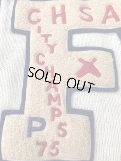 画像3: COANE "CHSAA" VINTAGE LETTERED CARDIGAN