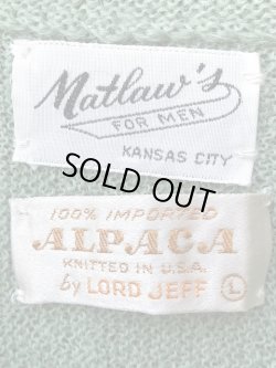 画像5: LORD JEFF VINTAGE ALPACA KINIT CARDIGAN