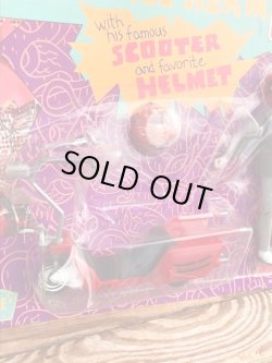 画像2: PEE WEE HERMAN WITH SCOOTER & HELMET!!! D.STOCK POSEABLE FIGURE #1