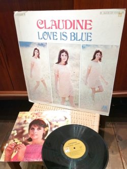 画像2: CLAUDINE LONGET 1960'S "LOVE IS BLUE" A&M RECORDS POSTER