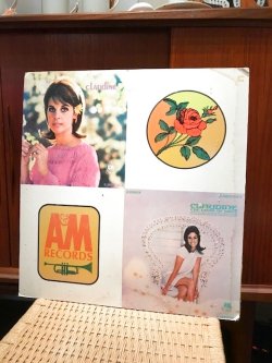 画像1: CLAUDINE LONGET 1960'S CLAUDINE/THE LOOK OF LOVE" A&M RECORDS POSTER