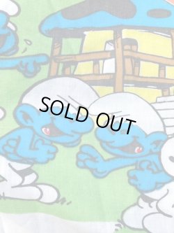画像4: SMURF "KING SMURF" VINTAGE TWIN FITTED SHEETS