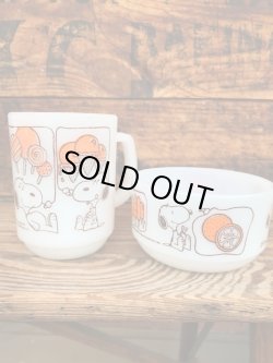 画像7: FIRE KING SNOOPY 60~70'S "SWEETS" BOWL 