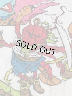 画像6: THE MUPPETS  VINTAGE "TREASURE ISLAND" TWIN FLAT SHEETS