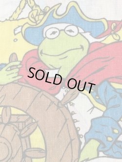 画像5: THE MUPPETS  VINTAGE "TREASURE ISLAND" TWIN FLAT SHEETS