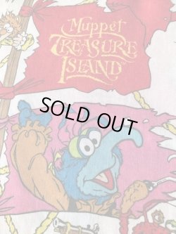 画像3: THE MUPPETS  VINTAGE "TREASURE ISLAND" TWIN FLAT SHEETS