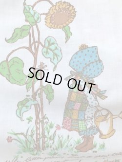 画像9: HOLLY HOBBIE  VINTAGE KING FLAT SHEETS