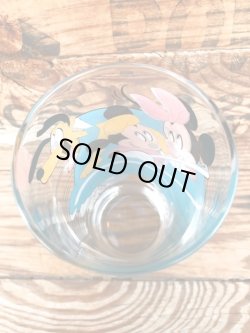 画像4: WALT DISNEY "MICKEY♥MINNIE, PLUTE" CONVERTIBLE CAR VINTAGE GLASS #1