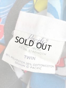 画像6: DISNEY "AMUSEMENT PARK" VINTAGE TWIN FLAT SHEETS