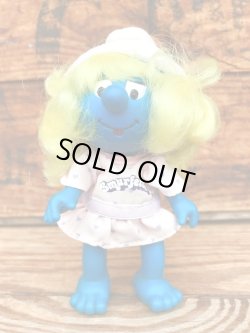 画像1: SMURFETTE  1980'S APPLAUSE POSABLE FIGURE