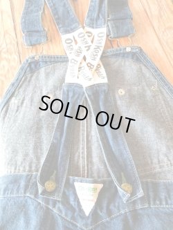 画像11: OSHKOSH B'GOSH 1960'S LOWBACK "42×29" OVERALL   