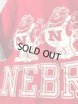 画像7: NEBRASKA UNIVERSITY "MADE IN USA" VINTAGE T-SHIRTS 