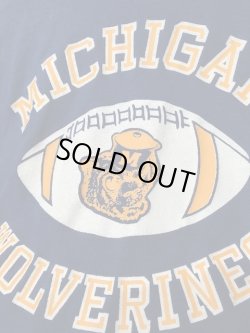 画像9: UNIVERSITY OF MICHIGAN "WOLVERINES" VINTAGE T-SHIRTS 