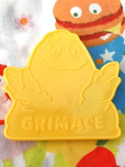 画像2: McDONALD'S "GRIMACE" YELLOW 1980'S COOKIE CUTTER  