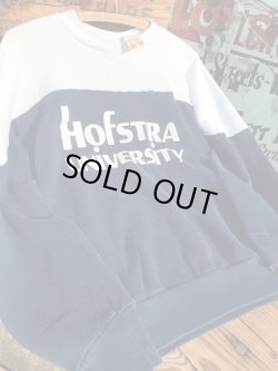 画像2: THE COLLEGE HOUSE "HOFSTRA UNIVERSITY" MADE IN USA. SWEAT SHIRT