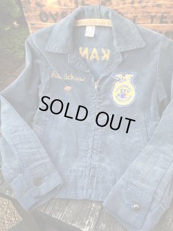 画像2: FFA "ARKANSAS BENTONVILLE" 1960'S CORDS JACKET 