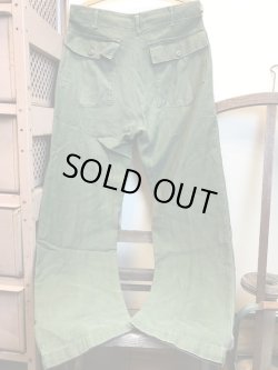 画像3: US ARMY 1969'S MEN'S COTTON SATEEN OG TROUSERS 
