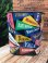 画像1: UNIVERSITY PENNANT 1950'S~ METAL TRASH CAN (1)