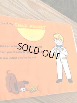 画像14: FISHER PRICE  " WHAT'S IN MY POCKETS? "1970'S SURPRISE CLOTH BOOK 