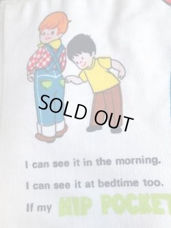 画像17: FISHER PRICE  " WHAT'S IN MY POCKETS? "1970'S SURPRISE CLOTH BOOK 