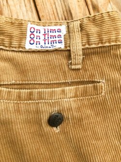 画像6: ON TIME♪ON TIME♪ON TIME♫ 6POCKETS CORDS PANTS