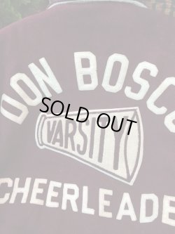 画像5: DON BOSCO CHEERLEADER "HEWITT MFG CO." VINTAGE VARSITY JACKET