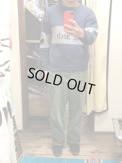 画像8: VIRGINIA TECH UNIVERSITY USED FLOCK PRINT SWEAT SHIRT