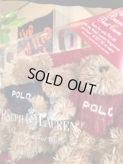 画像1: RALPH LAUREN "POLO BEAR" 2002'S TEDDY BEAR SET